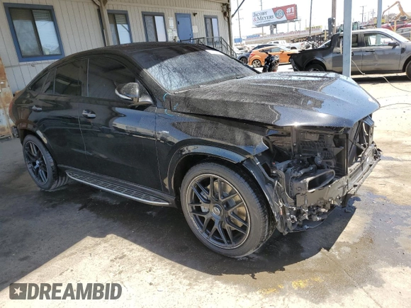2022 Mercedes-Benz GLE 53 AMG with VIN 4JGFD6BB5NA684735, listed as a Copart auction lot 56068905 with 56,119 mi miles and Salvage title. Bid and sale history available at DreamBid. Image 4.