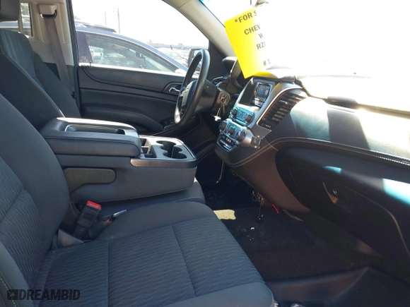 2017 Chevrolet Tahoe Commercial with VIN 1GNSKFEC8HR216301, listed as a IAAI auction lot 41602286 with 160,619 mi miles. Bid and sale history available at carsss.com. Image 5.