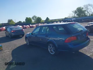 2007 Saab 9-5 with VIN YS3ED59G373520492, listed as a IAAI auction lot 42124489 with 163,624 mi miles. Bid and sale history available at carsss.com. Image 3.