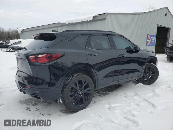 2019 Chevrolet Blazer RS with VIN 3GNKBJRSXKS635114, listed as a Copart auction lot 44191525 with Not Provided miles and Clean Title. Bid and sale history available at DreamBid. Image 3.