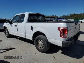 2015 Ford F-150 XL with VIN 1FTEX1CF5FKE34886, listed as a Copart auction lot 47981875 with 341,002 mi miles and Salvage Title. Bid and sale history available at carsss.com. Image 2.
