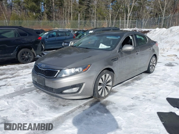 2012 Kia Optima SX with VIN 5XXGR4A66CG005804, listed as a IAAI auction lot 41499342 with 115,808 mi miles and . Bid and sale history available at carsss.com. Image 2.