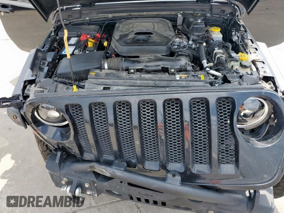 2021 Jeep Wrangler Unlimited Sport S with VIN 1C4HJXDN0MW859686, listed as a Copart auction lot 51352355 with 49,984 mi miles and Salvage Title. Bid and sale history available at carsss.com. Image 13.