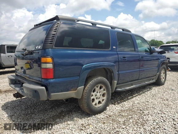 2006 Chevrolet Suburban Z71 with VIN 1GNFK16Z16J171303, listed as a Copart auction lot 61349645 with 158,488 mi miles and Salvage title. Bid and sale history available at DreamBid. Image 3.