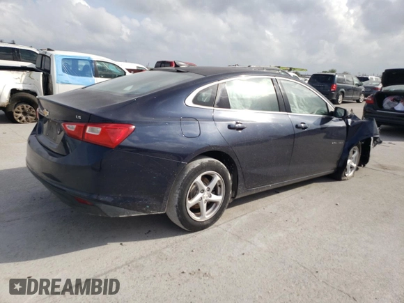 2016 Chevrolet Malibu LS with VIN 1G1ZB5ST5GF193090, listed as a Copart auction lot 51473815 with 67,227 mi miles and Salvage Title. Bid and sale history available at DreamBid. Image 3.
