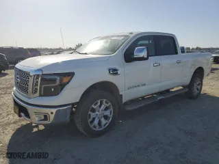 2016 Nissan Titan XD Platinum Reserve with VIN 1N6BA1F2XGN506613, listed as a Copart auction lot 52592585 with 133,408 mi miles and Clean Title. Bid and sale history available at carsss.com. Image 1.