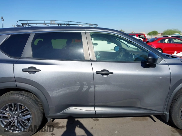 2023 Nissan Rogue S with VIN JN8BT3AA7PW410167, listed as a IAAI auction lot 42277761 with 41,894 mi miles and . Bid and sale history available at DreamBid. Image 13.