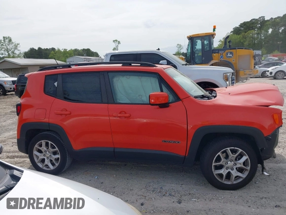 2016 Jeep Renegade Latitude with VIN ZACCJABT9GPD08778, listed as a IAAI auction lot 41981281 with 89,971 mi miles and . Bid and sale history available at carsss.com. Image 13.