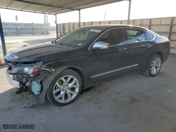 2017 Chevrolet Impala Premier with VIN 2G1145S33H9114467, listed as a Copart auction lot 43082865 with NaN miles and Salvage Title. Bid and sale history available at carsss.com. Image 1.