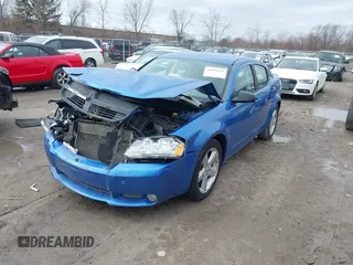 2008 Dodge Avenger R/T with VIN 1B3LC76M68N614347, listed as a IAAI auction lot 41808326 with 174,398 mi miles and . Bid and sale history available at DreamBid. Image 17.