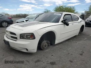 2008 Dodge Charger with VIN 2B3KA43G68H244931, listed as a Copart auction lot 53992505 with 224,775 mi miles and Salvage title. Bid and sale history available at DreamBid. Image 1.