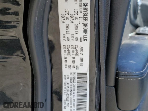 2014 Jeep Cherokee Limited with VIN 1C4PJMDB6EW159298, listed as a Copart auction lot 46536955 with Not Provided miles and Salvage Title. Bid and sale history available at DreamBid. Image 14.