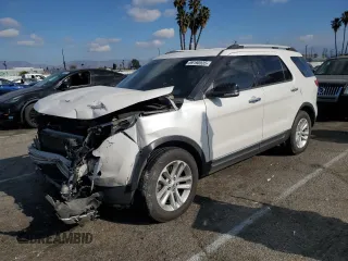 2014 Ford Explorer XLT with VIN 1FM5K7D99EGA03782, listed as a Copart auction lot 58774985 with 170,955 mi miles and Salvage title. Bid and sale history available at DreamBid. Image 1.