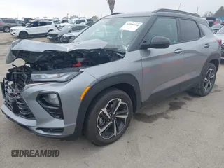 2023 Chevrolet TrailBlazer RS with VIN KL79MTSL4PB144781, listed as a IAAI auction lot 41896350 with 11,189 mi miles. Bid and sale history available at carsss.com. Image 2.