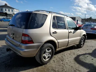 2002 Mercedes-Benz M-Class with VIN 4JGAB54E12A313438, listed as a Copart auction lot 81730174 with 178,470 mi miles and Clean Title. Bid and sale history available at carsss.com. Image 3.