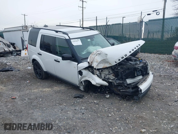 2013 Land Rover LR4 Lux with VIN SALAK2D40DA656408, listed as a IAAI auction lot 41018475 with Not provided miles and . Bid and sale history available at DreamBid. Image 1.