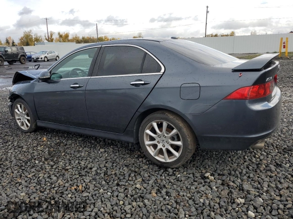 2007 Acura TSX with VIN JH4CL96877C002549, listed as a Copart auction lot 80915174 with 258,093 mi miles and Salvage title. Bid and sale history available at DreamBid. Image 2.