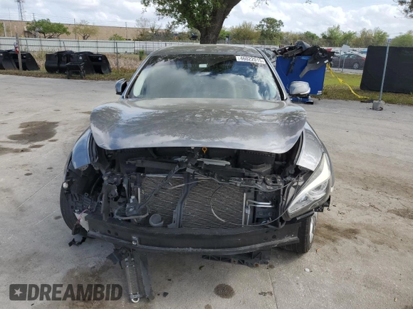 2015 Infiniti Q70 z VIN JN1BY1PR9FM831870, wystawiony jako Copart lot #46022015 z przebiegiem 144 553 mil mil oraz Szkoda całkowita • Salvage title. Historia ofert i sprzedaży dostępna na DreamBid. Obrazek 5.