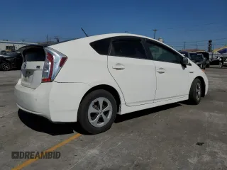 2014 Toyota Prius Four with VIN JTDKN3DU7E1771873, listed as a Copart auction lot 62949605 with Not provided miles and Salvage title. Bid and sale history available at DreamBid. Image 3.