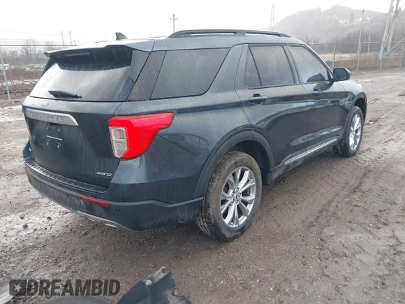 2022 Ford Explorer XLT with VIN 1FMSK8DH9NGC09474, listed as a IAAI auction lot 41913760 with 36,799 mi miles and . Bid and sale history available at DreamBid. Image 4.