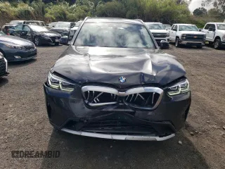 2024 BMW X3 sDrive30i with VIN 5UX43DP01R9V58548, listed as a Copart auction lot 47948765 with 23,363 mi miles and Salvage Title. Bid and sale history available at DreamBid. Image 5.