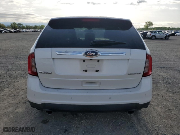 2013 Ford Edge Limited with VIN 2FMDK3KCXDBA04819, listed as a Copart auction lot 52208965 with 231,686 mi miles and Salvage Title. Bid and sale history available at carsss.com. Image 6.