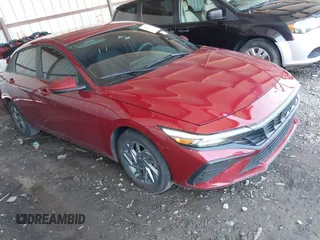 2024 Hyundai Elantra SEL with VIN KMHLM4DG7RU807987, listed as a IAAI auction lot 42327060 with 28,798 mi miles and . Bid and sale history available at DreamBid. Image 1.