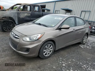 2013 Hyundai Accent GLS with VIN KMHCT4AE5DU326361, listed as a Copart auction lot 60995115 with 101,991 mi miles and Salvage title. Bid and sale history available at DreamBid. Image 1.