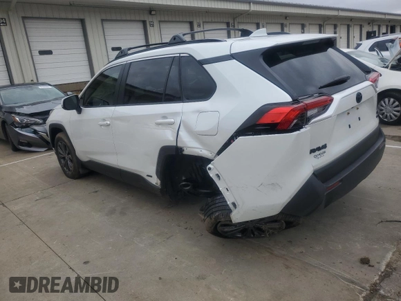 2024 Toyota RAV4 Hybrid XLE Premium с VIN JTMB6RFV2RJ046614, выставлен на аукционе Copart как лот 51160525 с пробегом 18 365 миль миль и Списание • Salvage title. История ставок и продаж доступна на DreamBid. Изображение 2.