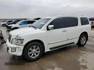 2007 Infiniti QX56 with VIN 5N3AA08A57N804745, listed as a Copart auction lot 78739504 with 234,545 mi miles and Salvage Title. Bid and sale history available at carsss.com. Image 1.