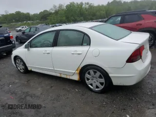 2006 Honda Civic LX z VIN 1HGFA16566L114075, wystawiony jako Copart lot #55794165 z przebiegiem 237 259 mil mil oraz Szkoda całkowita • Salvage title. Historia ofert i sprzedaży dostępna na DreamBid. Obrazek 2.