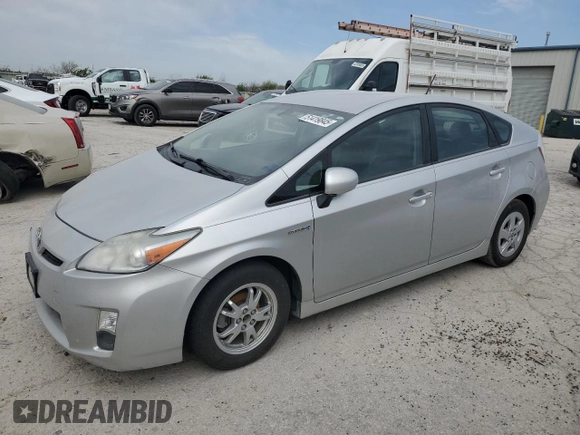2010 Toyota Prius Four with VIN JTDKN3DU9A1200640, listed as a Copart auction lot 51419845 with 154,964 mi miles and Salvage Title. Bid and sale history available at DreamBid. Image 1.