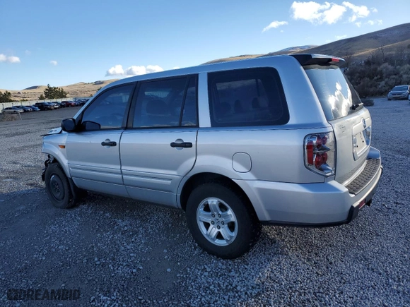 2007 Honda Pilot LX with VIN 5FNYF28157B045103, listed as a Copart auction lot 44583965 with 240,924 mi miles and Salvage Title. Bid and sale history available at carsss.com. Image 2.