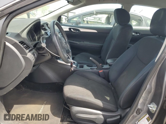 2019 Nissan Sentra S z VIN 3N1AB7AP5KY423252, wystawiony jako Copart lot #54676075 z przebiegiem 54 812 mil mil oraz Szkoda całkowita • Salvage title. Historia ofert i sprzedaży dostępna na DreamBid. Obrazek 7.