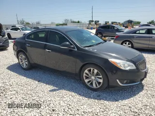2014 Buick Regal Premium I with VIN 2G4GN5EX8E9269925, listed as a Copart auction lot 53024635 with 93,149 mi miles and Salvage Title. Bid and sale history available at carsss.com. Image 4.