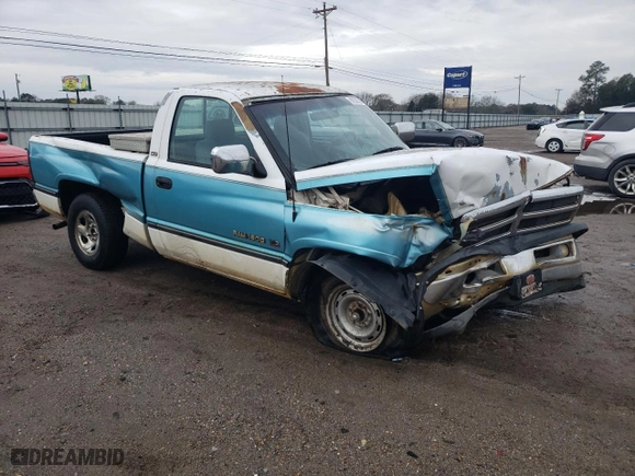 1996 Dodge Ram 1500 with VIN 1B7HC16Y0TJ144353, listed as a Copart auction lot 89258035 with 226,160 mi miles and Salvage Title. Bid and sale history available at carsss.com. Image 4.