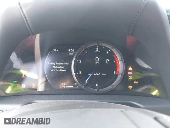 2021 Lexus ES 350 F Sport with VIN 58AGZ1B1XMU098201, listed as a IAAI auction lot 41366417 with 66,631 mi miles and . Bid and sale history available at DreamBid. Image 7.