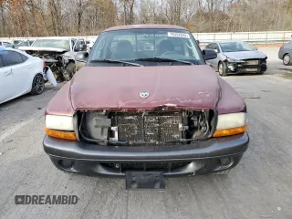 2002 Dodge Dakota with VIN 1B7FL16X22S668515, listed as a Copart auction lot 78352644 with 214,222 mi miles and Salvage Title. Bid and sale history available at DreamBid. Image 5.
