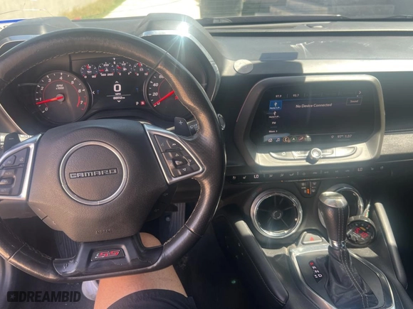 2019 Chevrolet Camaro 2SS with VIN 1G1FH1R7XK0111496, listed as a Copart auction lot 49299735 with 88112 miles and Salvage Title. Bid and sale history available at carsss.com. Image 9.