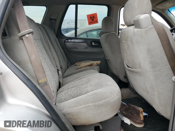 2005 GMC Envoy SLT with VIN 1GKDT13S152124404, listed as a Copart auction lot 64011494 with 212,951 mi miles and Salvage Title. Bid and sale history available at DreamBid. Image 10.