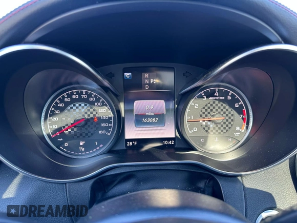 2018 Mercedes-Benz C 43 AMG with VIN WDDWJ6EB7JF625181, listed as a Copart auction lot 45785305 with 163,082 mi miles and Clean Title. Bid and sale history available at DreamBid. Image 9.