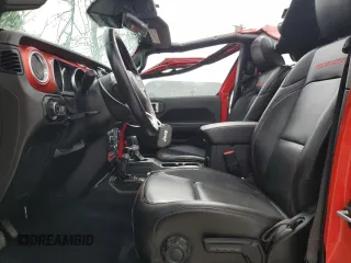 2020 Jeep Gladiator Rubicon z VIN 1C6JJTBG4LL167159, wystawiony jako Copart lot #54992395 z przebiegiem 73 906 mil mil oraz Szkoda całkowita • Salvage title. Historia ofert i sprzedaży dostępna na DreamBid. Obrazek 7.