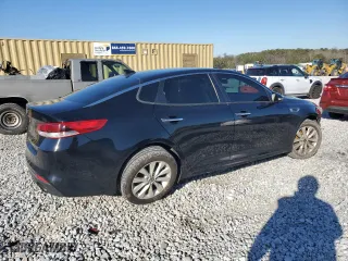 2017 Kia Optima LX with VIN 5XXGT4L36HG124285, listed as a Copart auction lot 46274395 with 116,514 mi miles and Salvage Title. Bid and sale history available at carsss.com. Image 3.