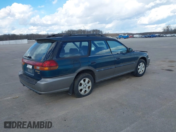 1999 Subaru Legacy Outback with VIN 4S3BG685XX7655887, listed as a IAAI auction lot 41674181 with 160,578 mi miles and . Bid and sale history available at DreamBid. Image 4.