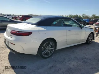 2018 Mercedes-Benz E-Class E 400 with VIN WDD1K6GB0JF057411, listed as a Copart auction lot 82135774 with 46,021 mi miles and Salvage Title. Bid and sale history available at carsss.com. Image 3.