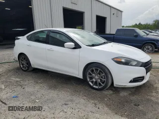 2014 Dodge Dart SXT with VIN 1C3CDFBB3ED670133, listed as a Copart auction lot 52149575 with 151,011 mi miles and Salvage Title. Bid and sale history available at carsss.com. Image 4.