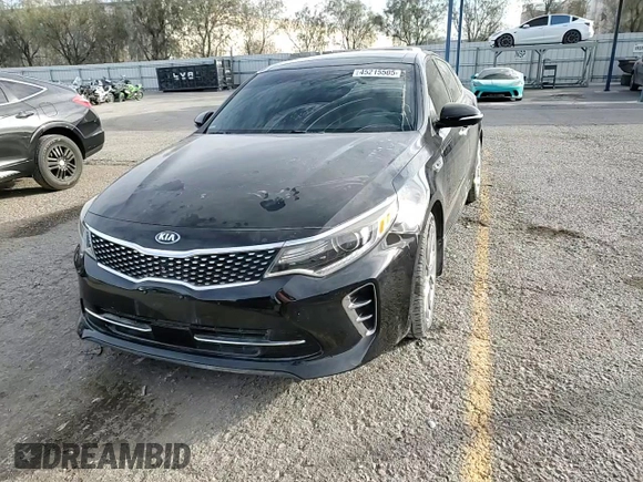 2016 Kia Optima SXL Turbo with VIN 5XXGV4L23GG098440, listed as a Copart auction lot 45215505 with 64,381 mi miles and Salvage Title. Bid and sale history available at carsss.com. Image 10.