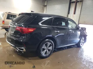 2017 Acura MDX with VIN 5FRYD4H35HB035996, listed as a Copart auction lot 48610825 with 113,366 mi miles and Salvage Title. Bid and sale history available at carsss.com. Image 3.
