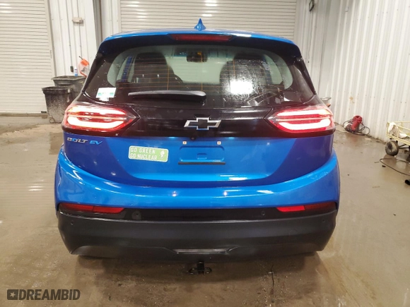 2022 Chevrolet Bolt EV 1LT with VIN 1G1FW6S02N4103521, listed as a Copart auction lot 86190924 with 85,638 mi miles and Salvage Title. Bid and sale history available at carsss.com. Image 6.
