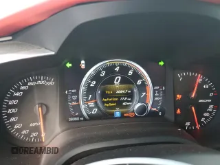 2015 Chevrolet Corvette Z06 2LZ with VIN 1G1YR2D65F5601184, listed as a Copart auction lot 64979444 with 38,080 mi miles and Salvage Title. Bid and sale history available at carsss.com. Image 9.